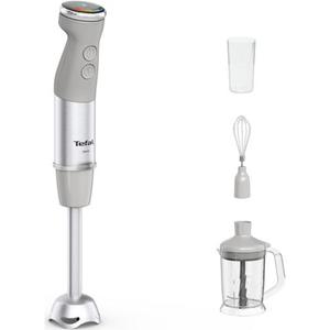 Tefal Staafmixer HB67MB Quickchef+ 3-in-1 XL Verkleineraar/klopper, 5-in-1-opzetstuk, stilte-modus