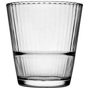 Pasabahçe Whiskyglas Grande Sunray; 410ml, 7.5x10.5 cm (ØxH); transparant; 6 stuk / verpakking