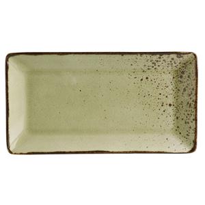 Vega Platte schaal Palana; 31x16.5x3.2 cm (LxBxH); zachtgroen; rechthoekig; 2 stuk / verpakking