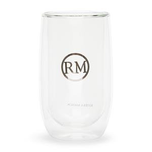 Rivièra Maison Riviera Maison dubbelwandig theeglas, koffieglas met RM logo - Love RM