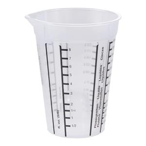 Keeeper Kunststof Maatbeker 0,25L Ø8,5x11,5cm Transparant