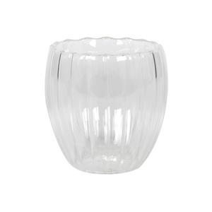 Z1 Drinkglazenset Pumpkin Dubbelwandig 2-delig Ø8,5x9cm 260ml
