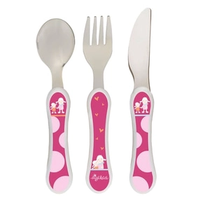 Sigikid Kinderbesteck Schaf Schnuggi Classic (3-tlg), Edelstahl