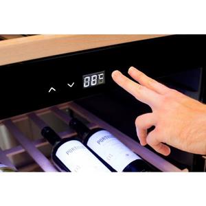 Caso WineExclusive 66 Smart Weintemperierschrank schwarz / G