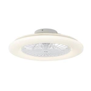 Plafondventilator wit 50 cm met ster effect en afstandsbediening - Climo