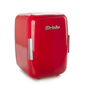 Fiftiesstore Balvi Retro Minikoelkast Rood (koelt en verwarmt)