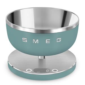 Smeg KSC01EGMWW Küchenwaage mit Schüssel emerald grün