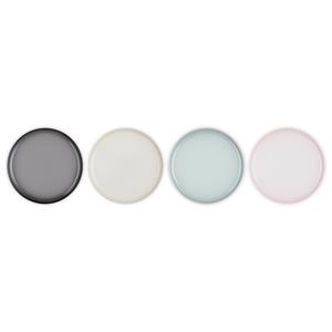 LE CREUSET  San Francisco - Ontbijtbord Coupe 22cm Set/4