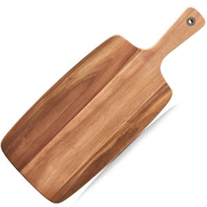 Zeller Present Brotschneidebrett zeller Schneidebrett Akazie LBH 52x20.50x1.20 cm braun