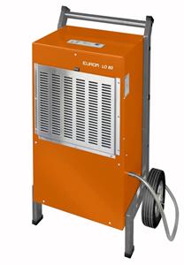 Eurom LO80 Dehumidifier Luchtontvochtiger Oranje