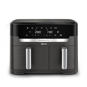 Tefal EY942H Dual Easy Fry XXL Heißluft-Fritteuse dunkelgrau