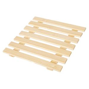 Alessandro Onderzetter voor pannen - hout - 18 x 18 cm - vierkant - hittebestendig - kookpannen -