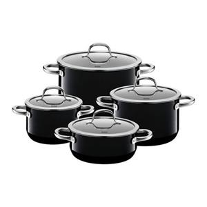 Silit Topf-Set Passion Black, Silargan (8-tlg)