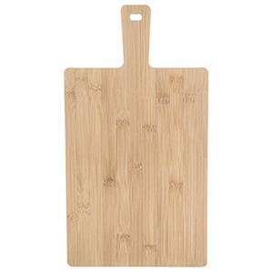 Alessandro Snijplank/serveerplank bamboe hout - met handvat - x 24 x 1 cm - keuken borrelplank/tapasplank -