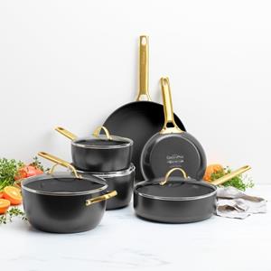 Greenpan Padova Pannenset 6-delig - Zwart