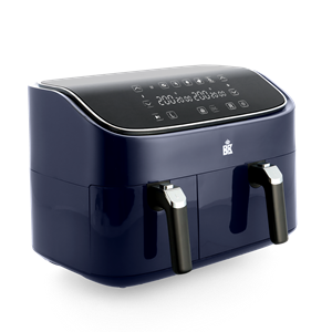 BK Cookware BK Supreme Airfryer XXXL 9L (3+6L) - Zwart