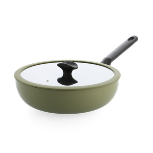BK Enjoy wok Olijfgroen 28 cm