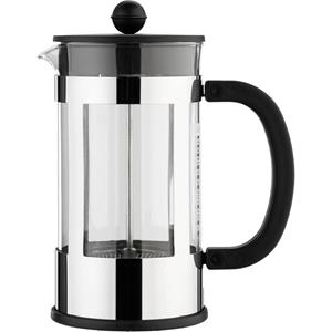 bodum BRS/INX PRESS KENYA Cafeti&egrave;re Transparant, Zwart Capaciteit koppen: 8
