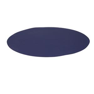 Wicotex Placemats Uni - donker blauw - rond 38cm - Teflon coating -