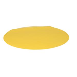 Wicotex Placemats Uni - geel - rond 38cm - Teflon coating -