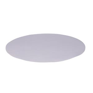 Wicotex Placemats Uni - grijs - rond 38cm - Teflon coating -