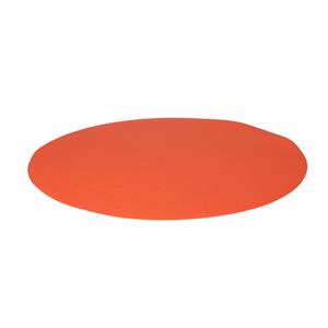 Wicotex Placemats Uni - oranje - rond 38cm - Teflon coating -
