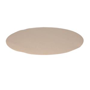 Wicotex Placemats Uni - taupe - rond 38cm - Teflon coating - anti slip -