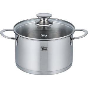 Elo Bratentopf Galant, Edelstahl 18/10, integriertes Öl- Dosier-System, Induktion, Ø 20 cm