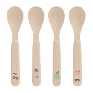 Lässig Fruits Kinderlepelset 4-delig, Happy Cherry