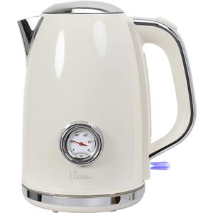BiKitchen Wasserkocher BiKitchen nostalgia 170 Wasserkocher Cremeweiß (glänzend) Fassungsver, 1.70 l, 2200.00 W