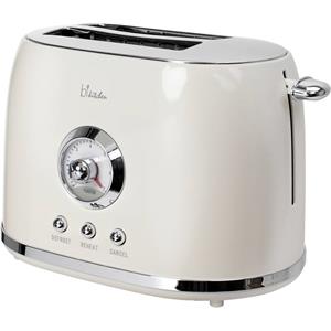 BiKitchen Toaster BiKitchen nostalgia 200 Toaster Cremeweiß (glänzend), 800.00 W