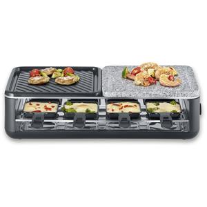 SEVERIN Raclette-Grill RG 2366, Naturgrillstein/Grillplatte