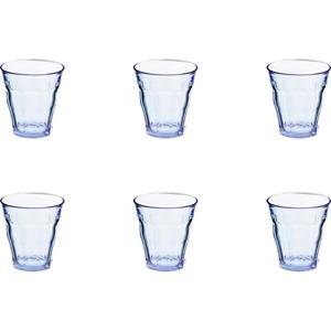 Duralex Tumbler Picardie Hardglas Marine Blauw 200ml Doos A 6 Stuks