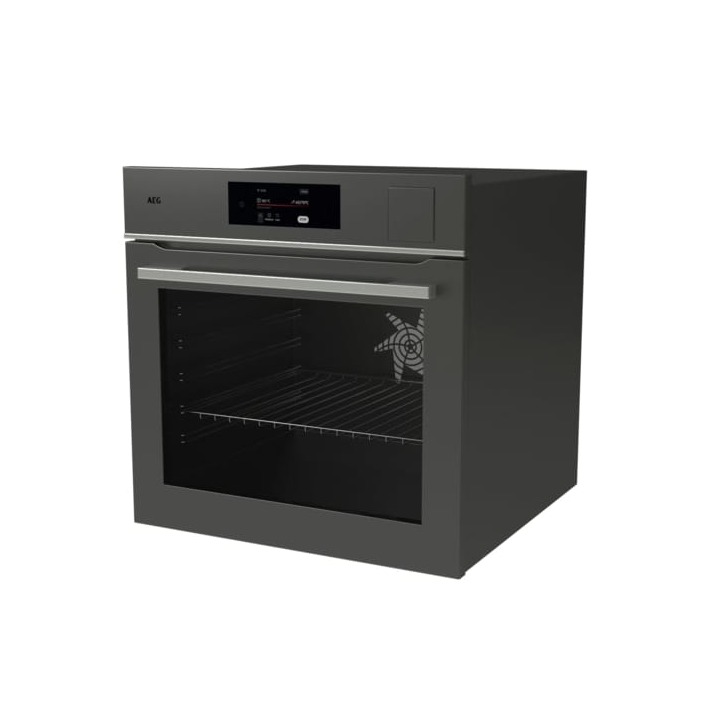 AEG TP8SB73FAT Inbouw combi stoomoven Zwart