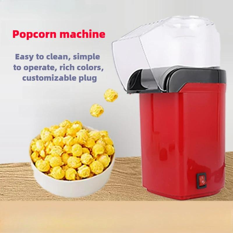 Modern Home Furnishing Kleine popcornmachine Huishoudelijke popcornmachine Huishoudelijk apparaat Elektrische verwarming Föhn us rood