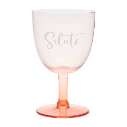 Rivièra Maison Riviera Maison - Salute Wine Glass pink - Roze