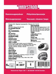 Hanestroem Vacuum Cleaner Bags - 5 pcs