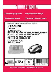 Hanestroem Vacuum Cleaner Bags - 5 pcs
