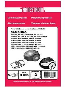 Hanestroem Vacuum Cleaner Bags - 5 pcs