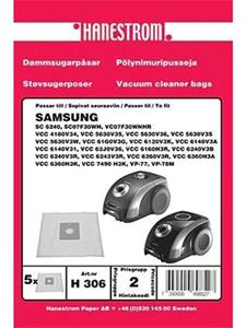 Hanestroem Vacuum Cleaner Bags - 5 pcs