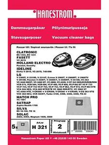 Hanestroem Vacuum Cleaner Bags - 5 pcs