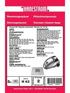 Hanestroem DAEWOO RC 705 Vacuum Cleaner Bags - 5 pcs