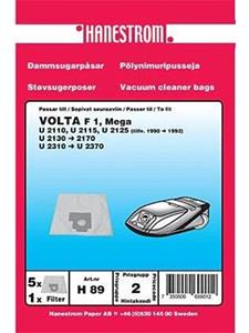 Hanestroem VOLTA F1 MEGA Vacuum Cleaner Bags - 5 pcs