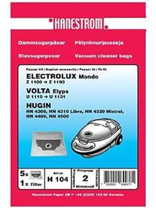 Hanestroem Vacuum Cleaner Bags - 5 pcs