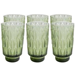 Kare Design Fogli Waterglazen groen 6st