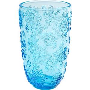 Kare Design Kare Waterglas Ice Flowers Blue