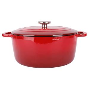 Cosy & Trendy Braadpan/stoofpan - gietijzer - 3.2 liter - 28 x 13 cm -