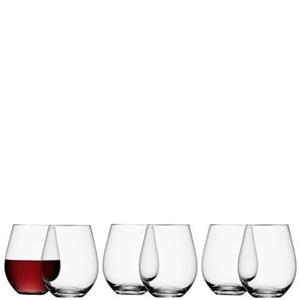 LSA L.S.A. Stemless Rode Wijn Glas 530ml Set van 6 Stuks
