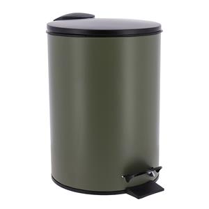 Tendance Badkamer prullenbak Urban Stone - soft close - groen - 3 ltr -