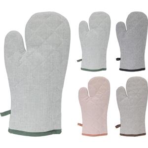 Home & Styling Ovenhandschoen 32x16cm 4 Ass. Kleur